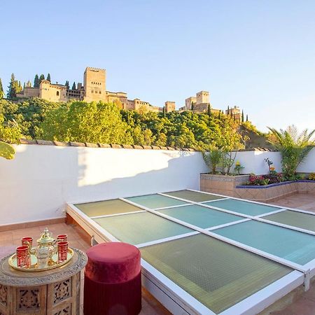 Willa Morayma House Terrace With Views To Alhambra Grenada Zewnętrze zdjęcie
