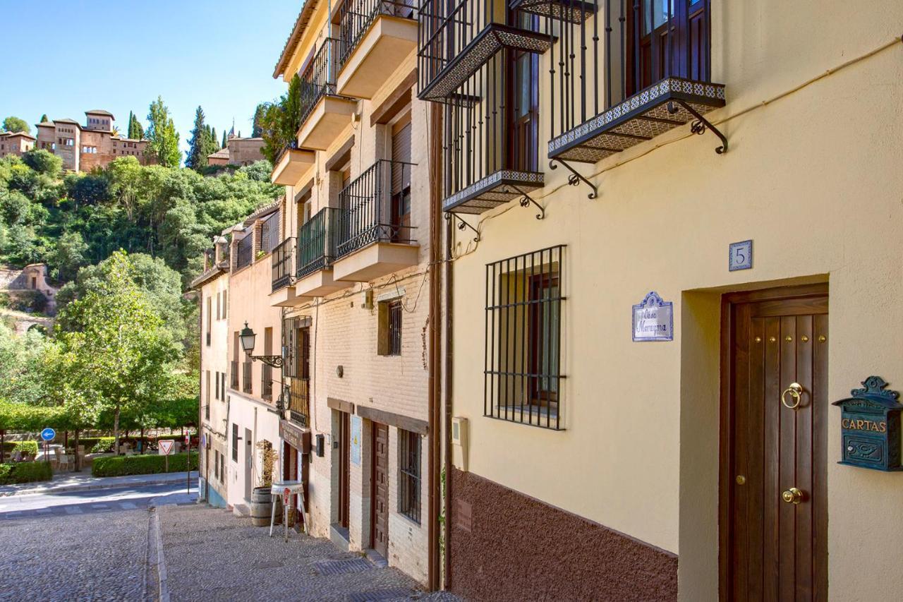 Willa Morayma House Terrace With Views To Alhambra Grenada Zewnętrze zdjęcie